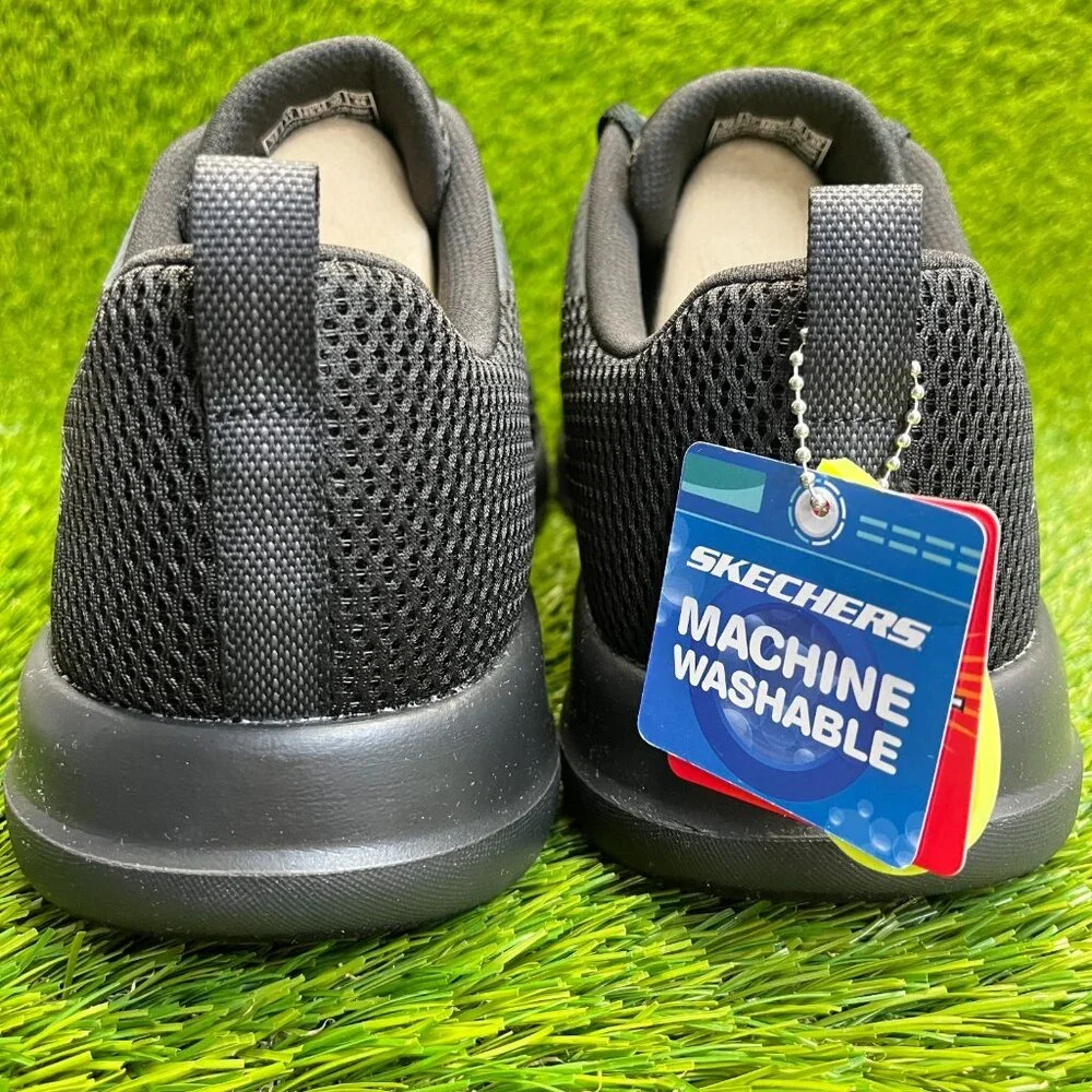 Skechers Go Walk Max Effort Mens Size 12EEE Black Running Walking Shoes Sneakers